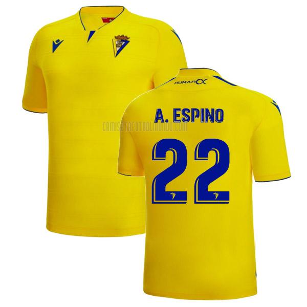 camiseta a. espino cadiz primera 2022-2023