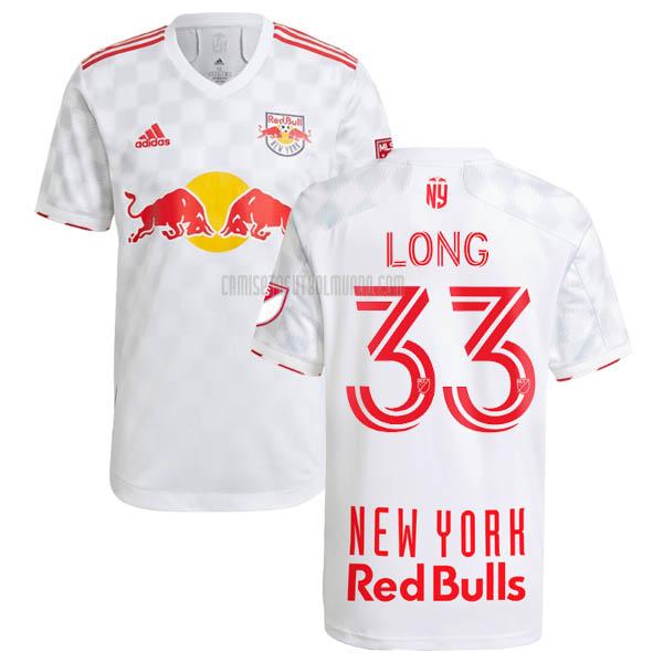 camiseta aaron long del new york red bulls del primera 2021-2022