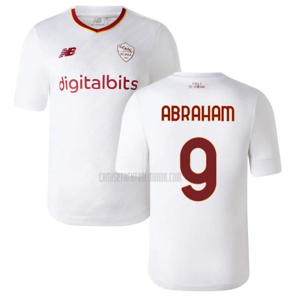 camiseta abraham roma segunda 2022-2023