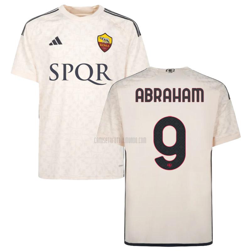 camiseta abraham roma segunda 2023-2024