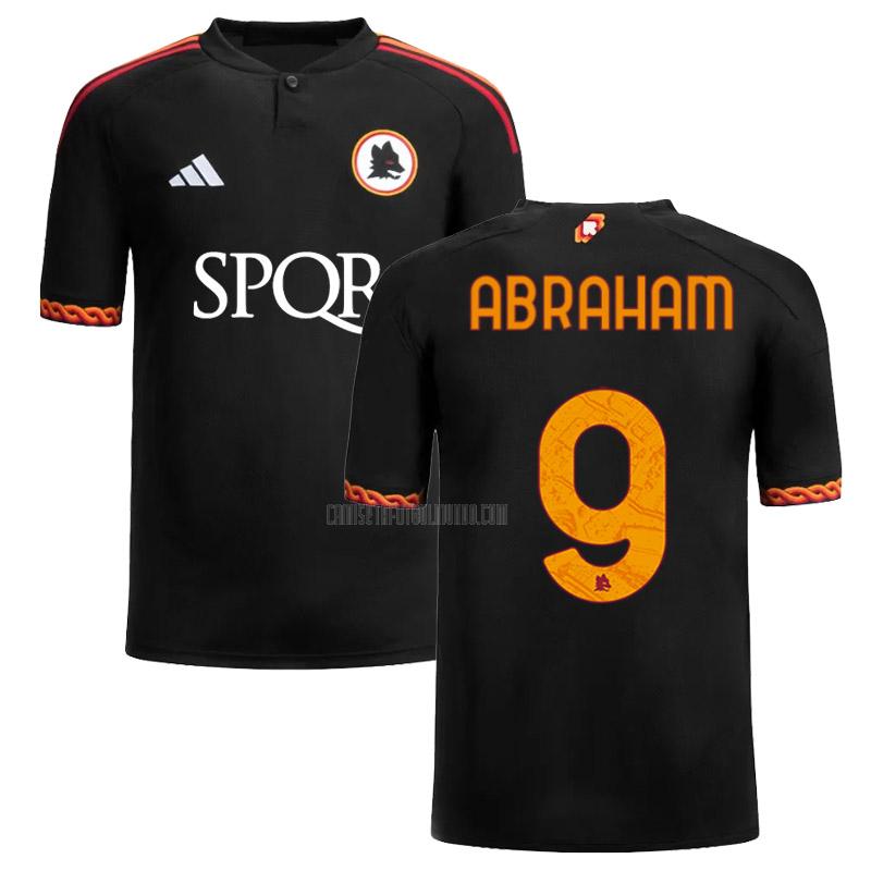 camiseta abraham roma tercera 2023-2024