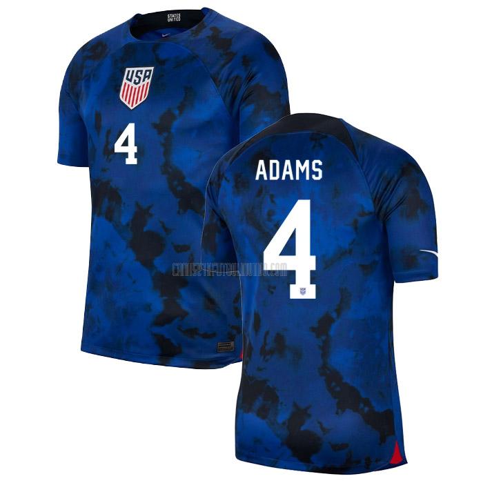 camiseta adams estados uniños copa mundial segunda 2022