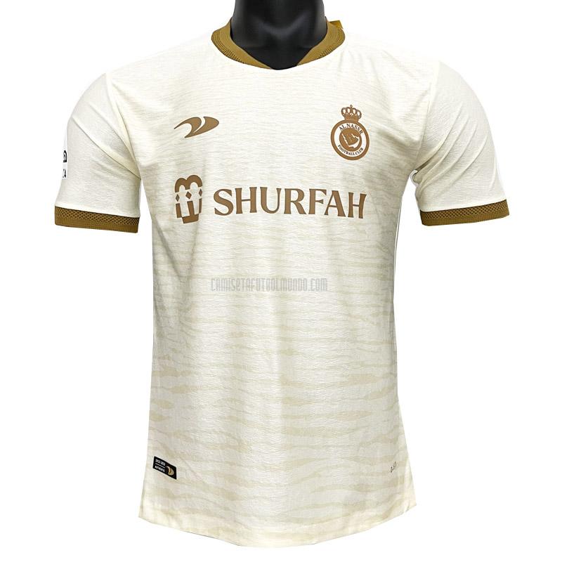 camiseta al-nassr edición de jugador tercera 2022-2023