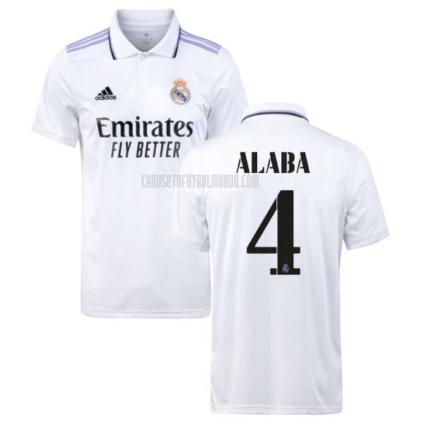camiseta alaba real madrid primera 2022-2023