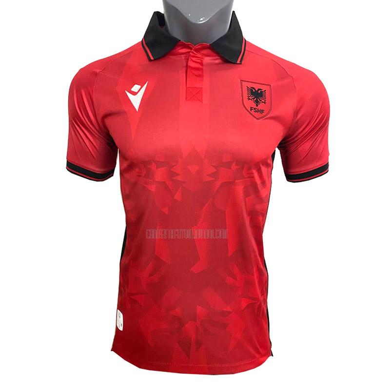 camiseta albania edición de jugador primera 2023-2024