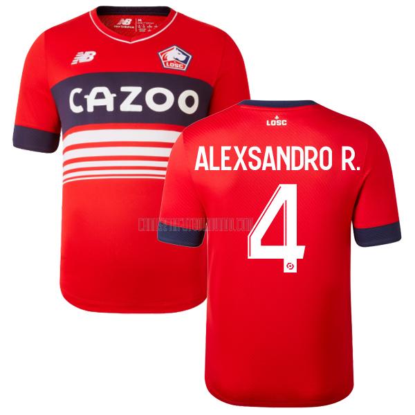 camiseta alexsandro r lille primera 2022-2023