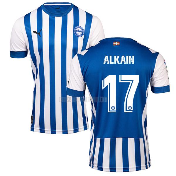 camiseta alkain deportivo alaves primera 2022-2023