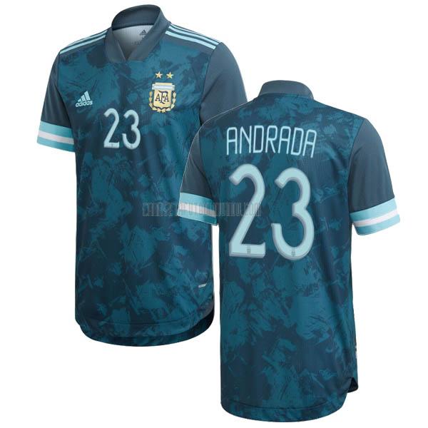 camiseta andrada del argentina del segunda 2020-21