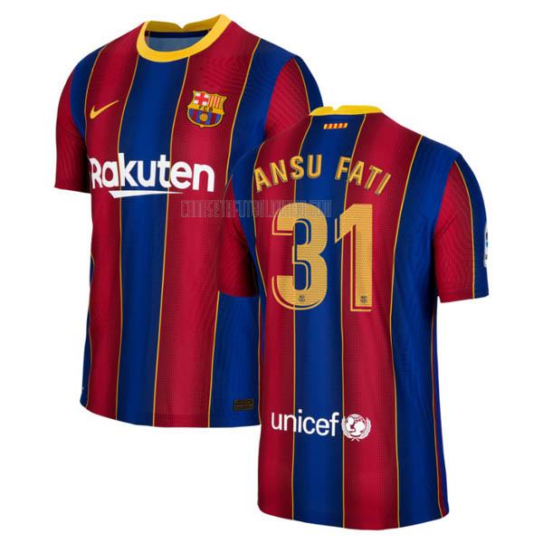 camiseta ansu fati del barcelona del primera 2020-2021