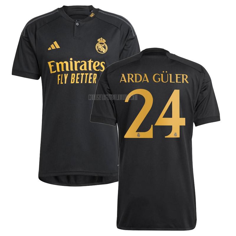 camiseta arda guler real madrid tercera 2023-2024