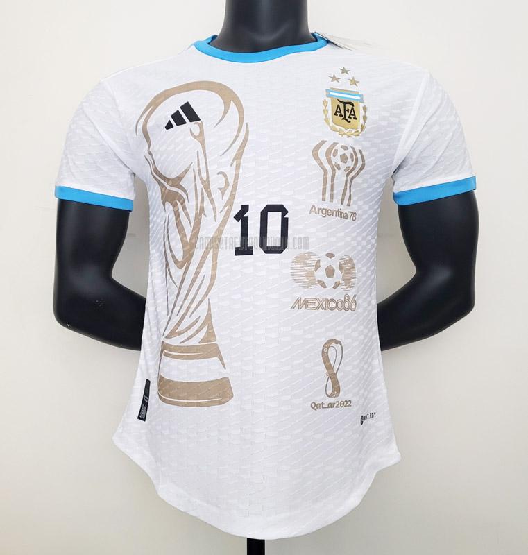 camiseta argentina campeón conmemorativo edición de jugador 2023