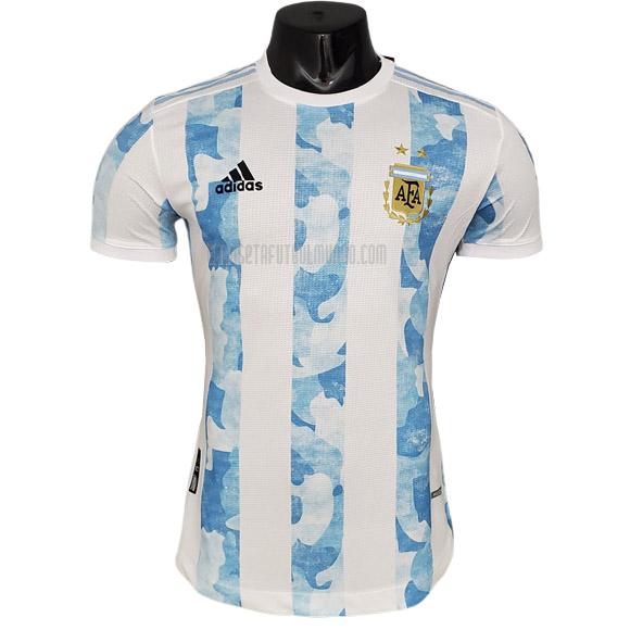 camiseta argentina edición de jugador primera 2021