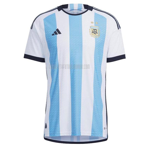camiseta argentina edición de jugador primera 2022