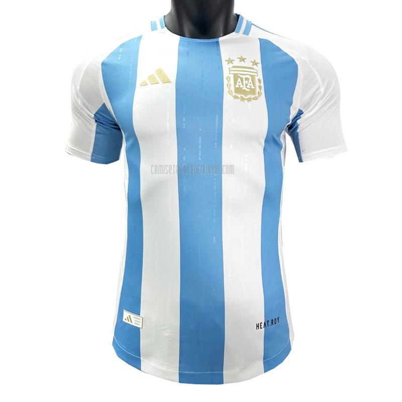 camiseta argentina edición de jugador primera 2024