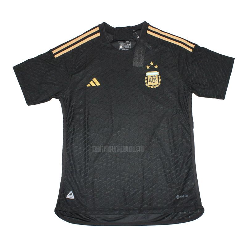 camiseta argentina edición especial 2341a1 negro 2023