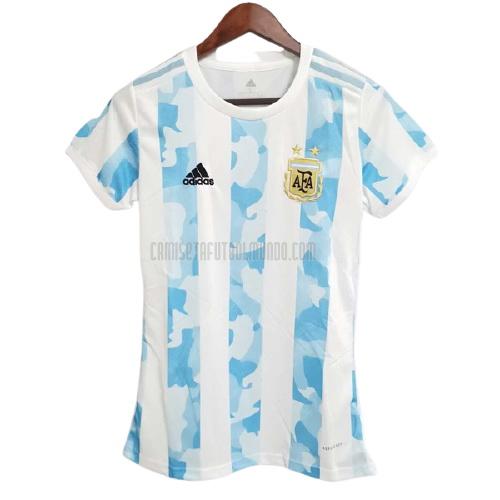 camiseta argentina mujer primera 2021-2022