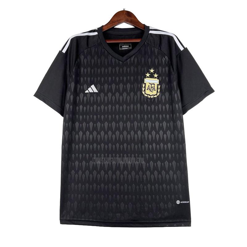 camiseta argentina portero negro 2023-2024