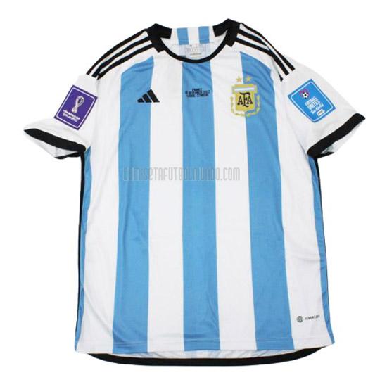 camiseta argentina world cup final primera 2022