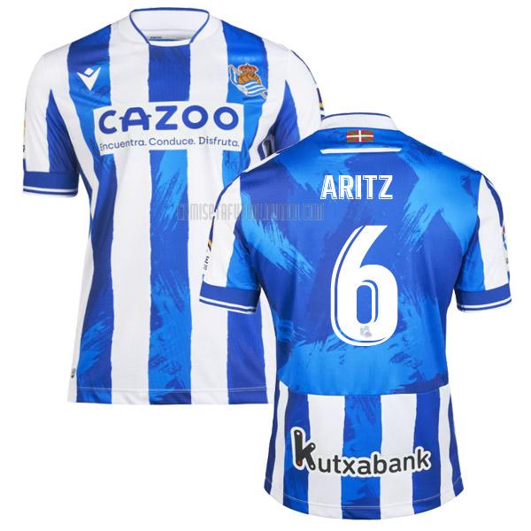camiseta aritz real sociedad primera 2022-2023