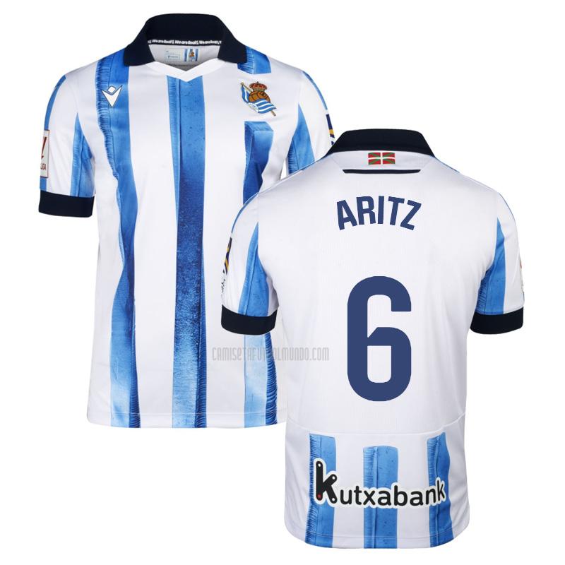 camiseta aritz real sociedad primera 2023-2024