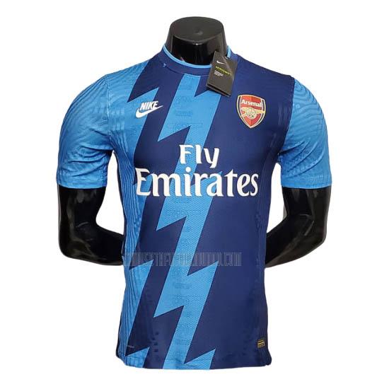 camiseta arsenal edición especial azul 2020-2021