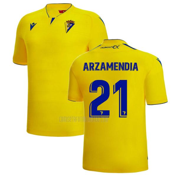 camiseta arzamendia cadiz primera 2022-2023