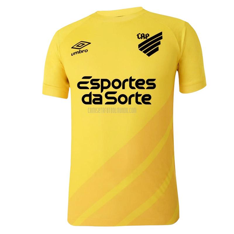 camiseta athletico paranaense portero amarillo 2023-2024