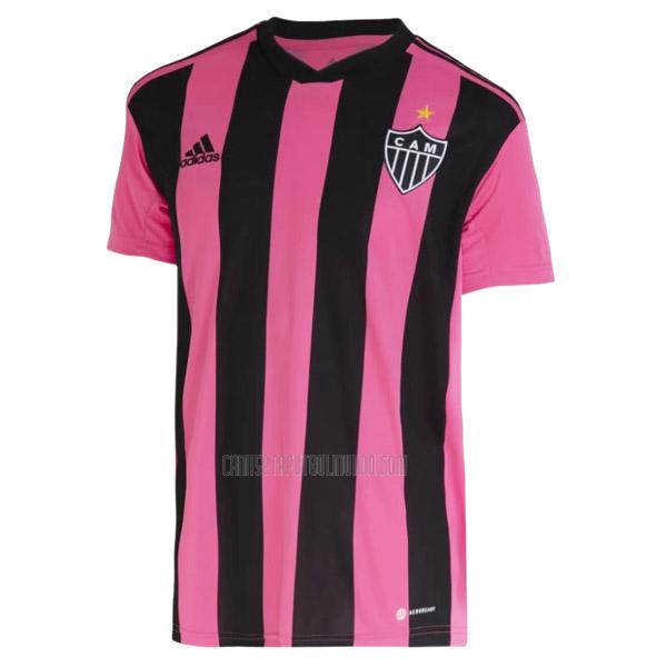 camiseta atletico mineiro outubro rosa 2022-2023