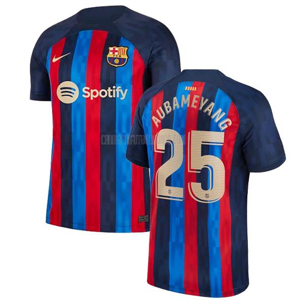 camiseta aubameyang fc barcelona primera 2022-2023