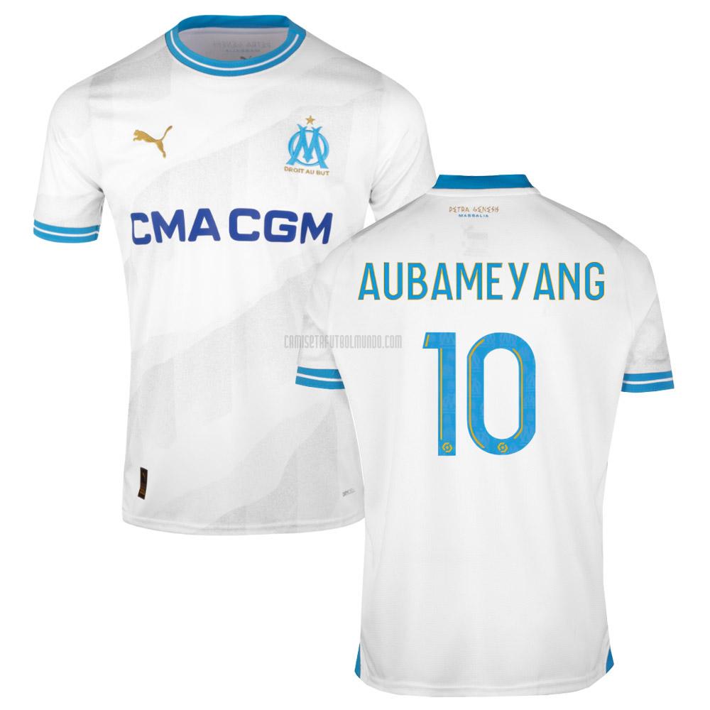 camiseta aubameyang marseille primera 2023-2024