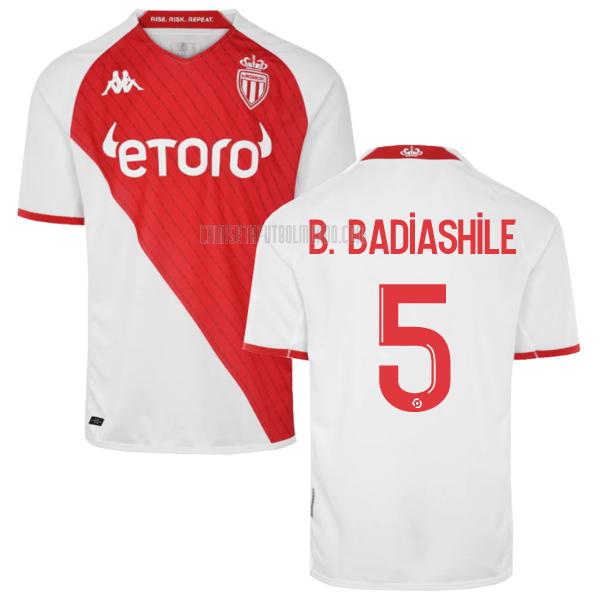 camiseta b. badiashile as monaco primera 2022-2023
