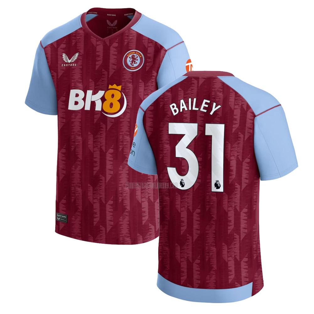 camiseta bailey aston villa primera 2023-2024