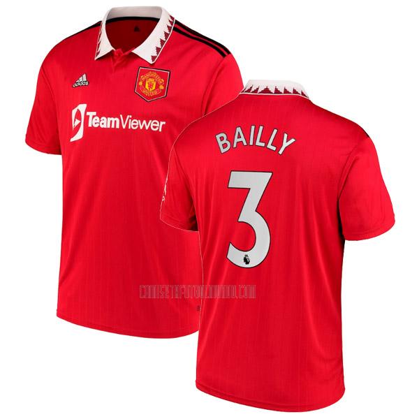 camiseta bailly manchester united primera 2022-2023