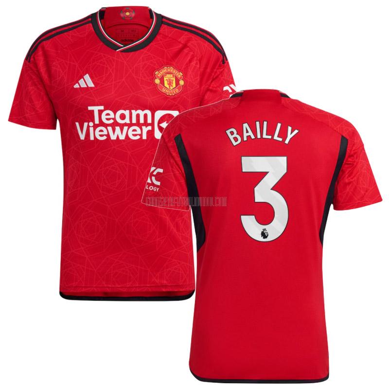 camiseta bailly manchester united primera 2023-2024