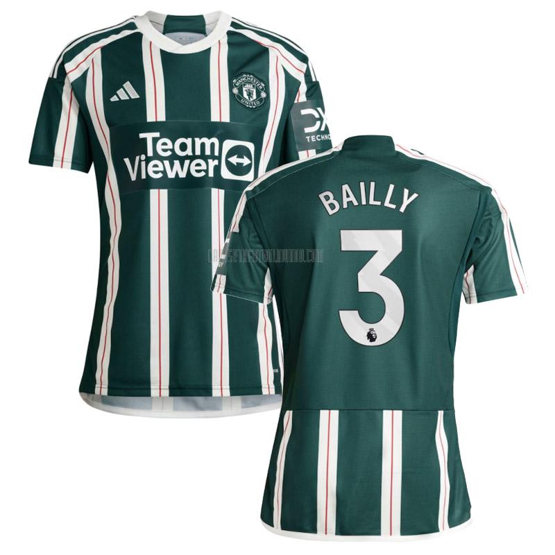 camiseta bailly manchester united segunda 2023-2024