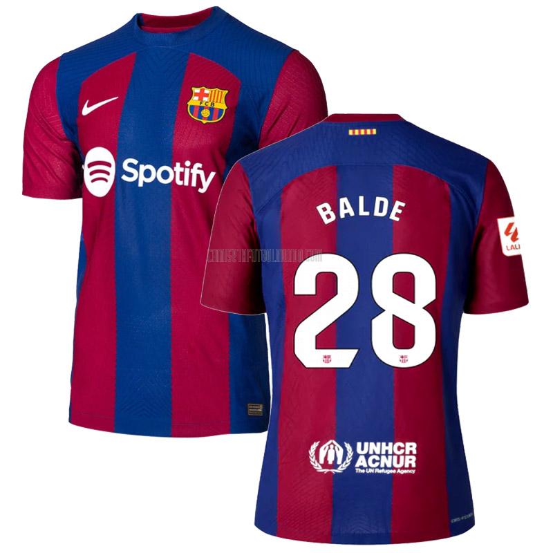 camiseta balde barcelona edición de jugador primera 2023-2024