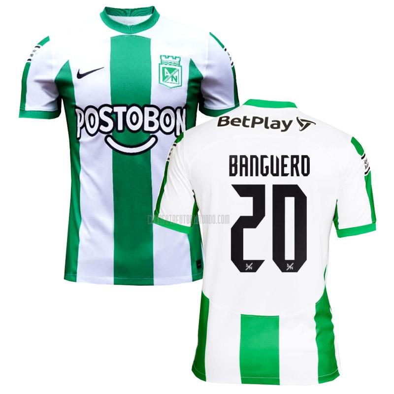 camiseta banguero atletico nacional primera 2023-2024