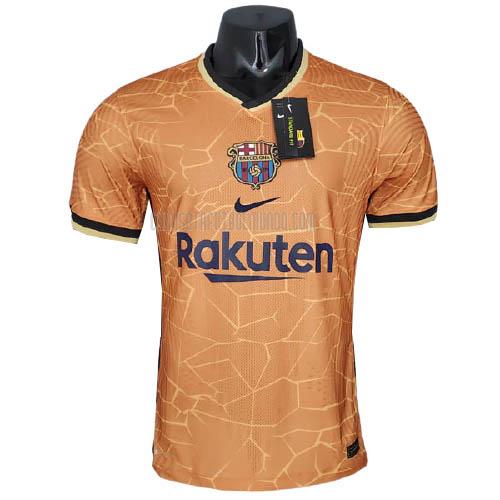 camiseta barcelona concepto naranja 2021