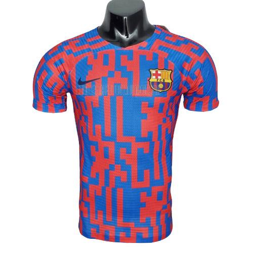 camiseta barcelona edición de jugador pre-match primera 2022-2023
