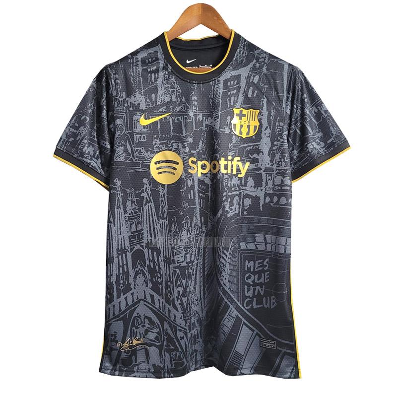 camiseta barcelona edición especial 2344a1 negro 2023-2024