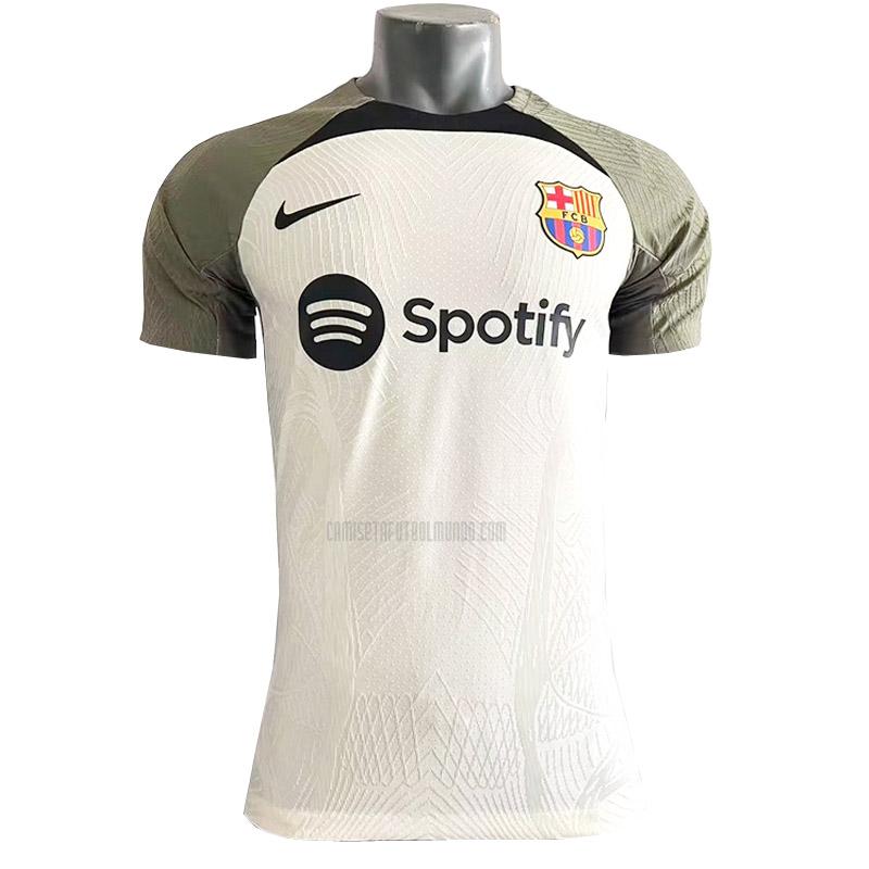 camiseta barcelona especial edición de jugador 2357a1 blanco 2023-2024
