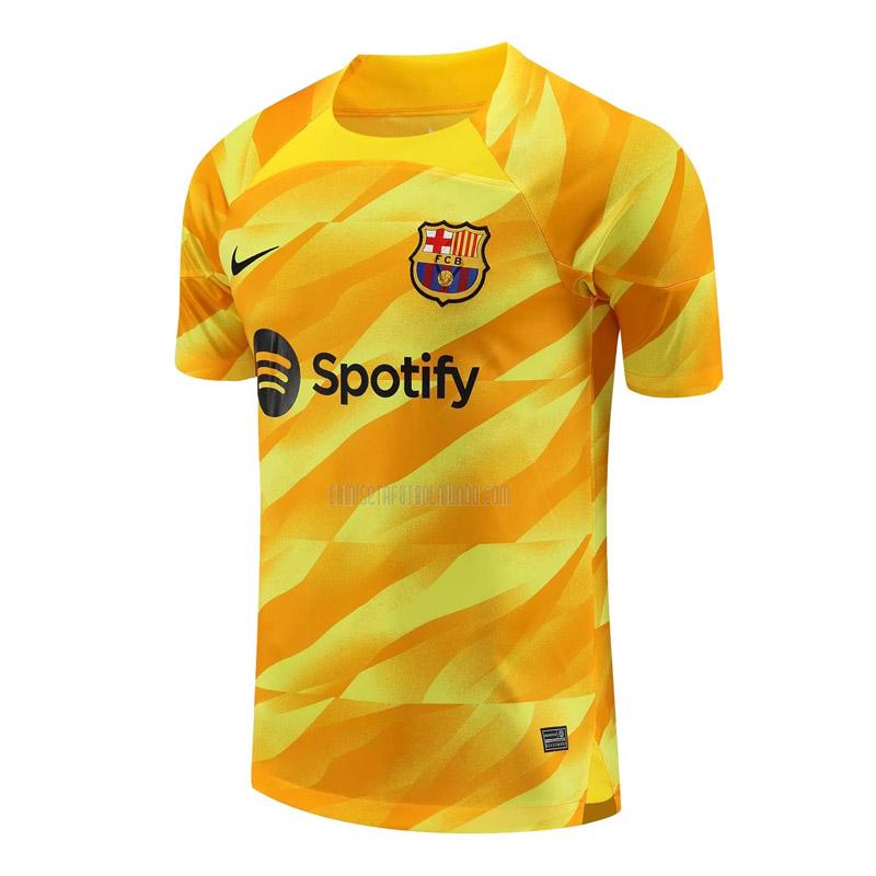 camiseta barcelona portero amarillo 2023-2024