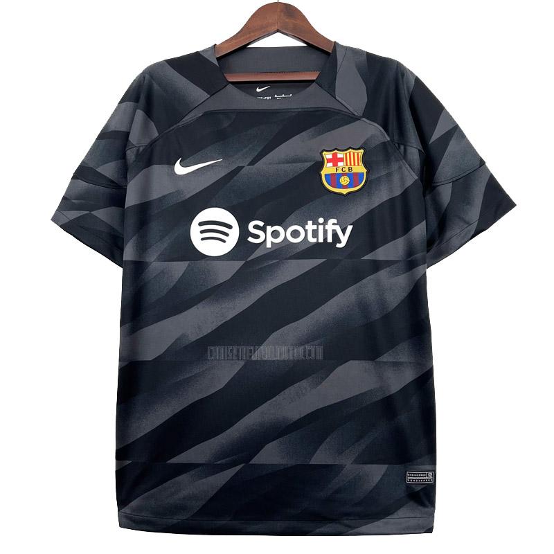 camiseta barcelona portero negro 2023-2024