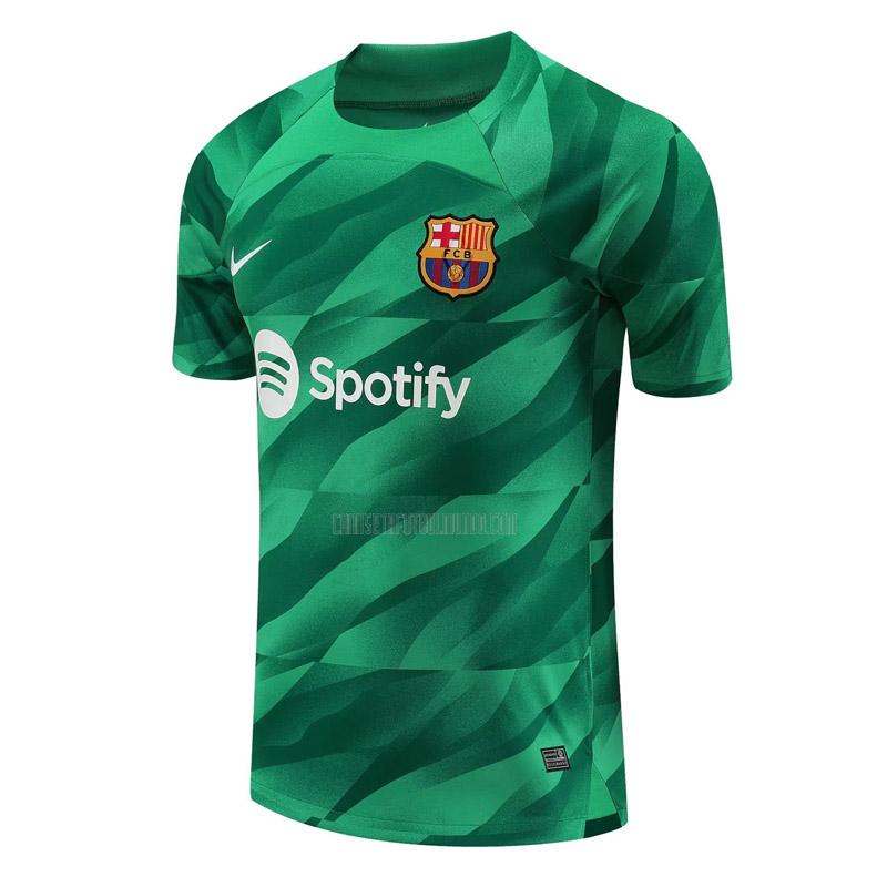 camiseta barcelona portero verde 2023-2024