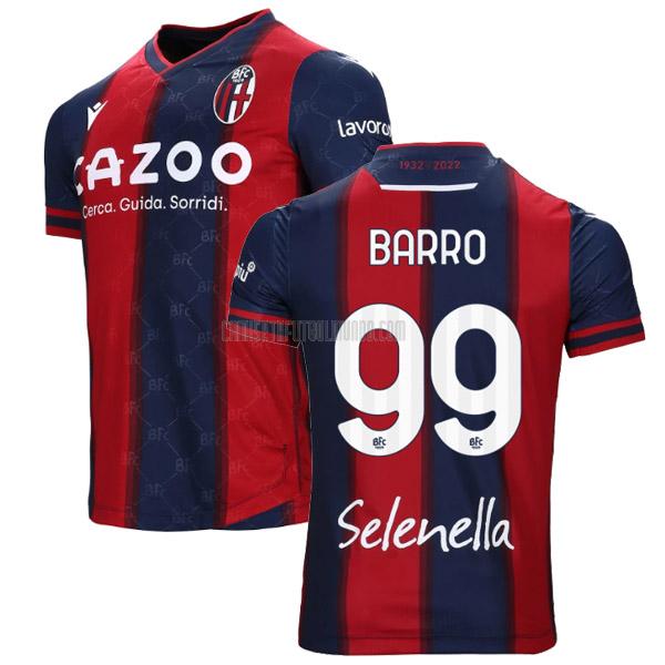 camiseta barro bologna primera 2022-2023