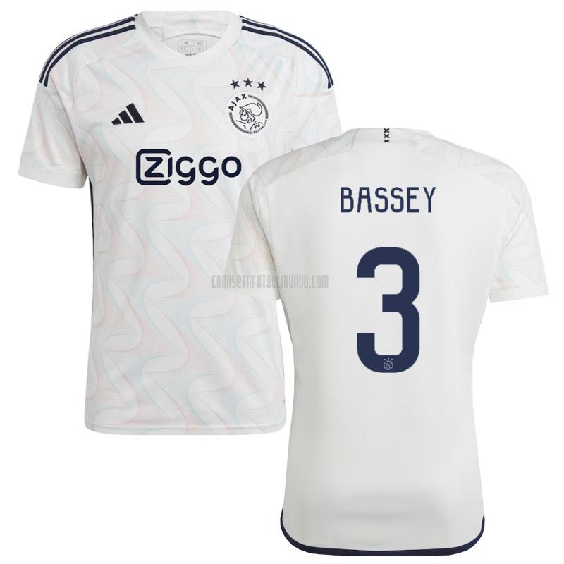 camiseta bassey ajax segunda 2023-2024