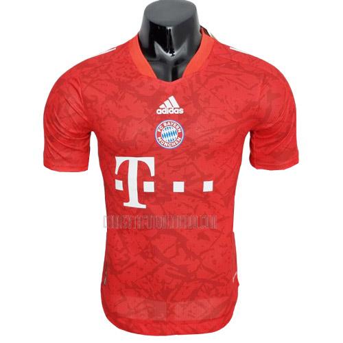 camiseta bayern munich edición de jugador rojo 2022-2023