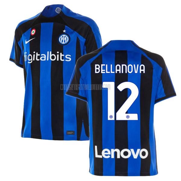 camiseta bellanova inter milan primera 2022-2023