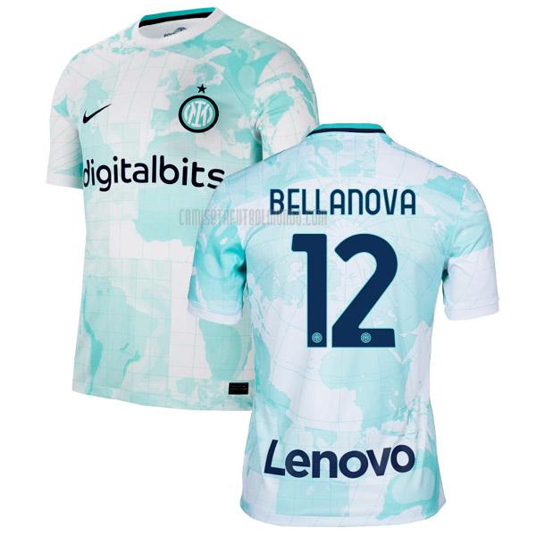 camiseta bellanova inter milan segunda 2022-2023