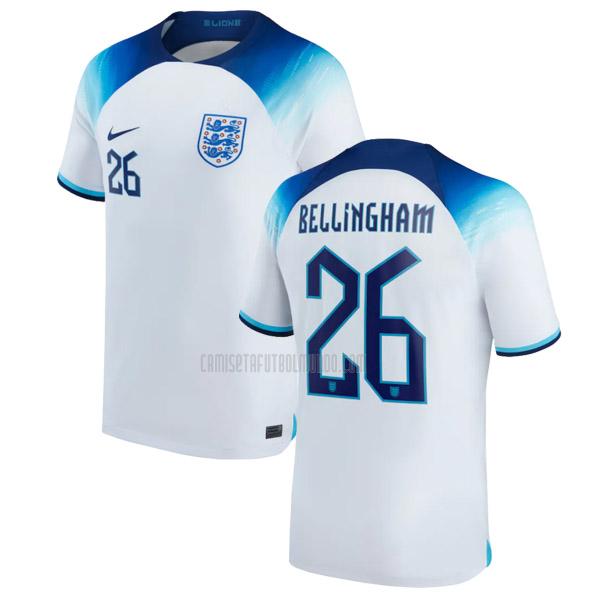camiseta bellingham inglaterra copa mundial primera 2022